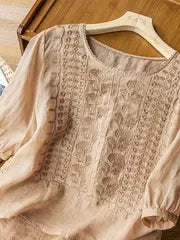 Eastwood and Bloom™ | Dorotea – Airy Blouse in Linen