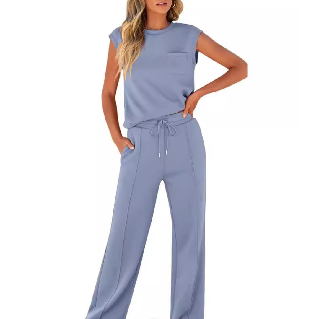Eastwood and Bloom™ | Celandine – Elegant two-piece set with a relaxed fit
