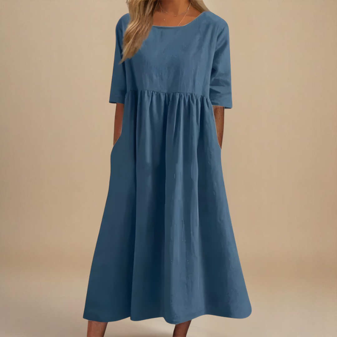 Eastwood and Bloom™ | Elise – Cotton Everyday Maxi Dress