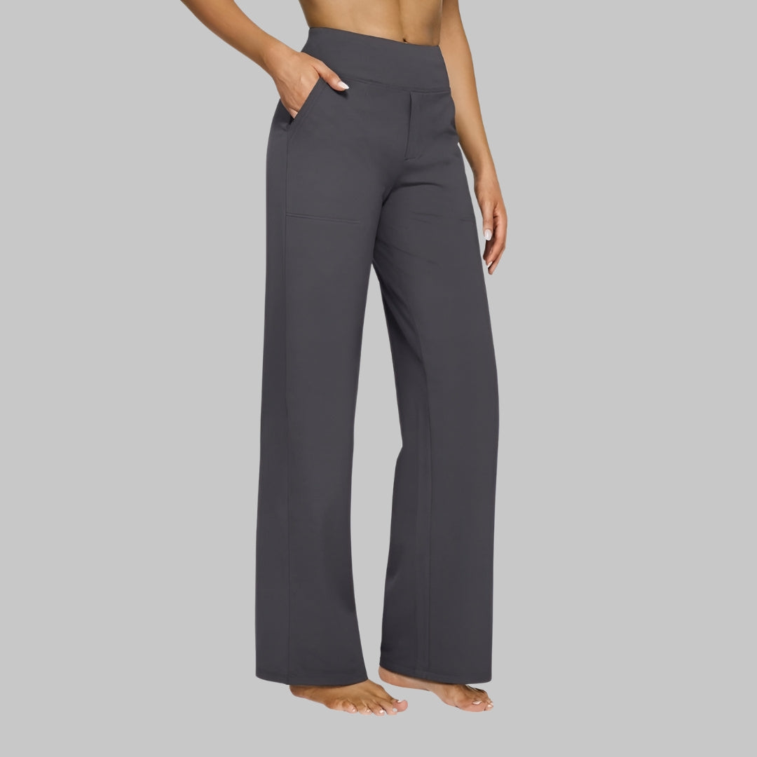 Eastwood and Bloom™ | Eulalie – Relaxed fit wide-leg trousers