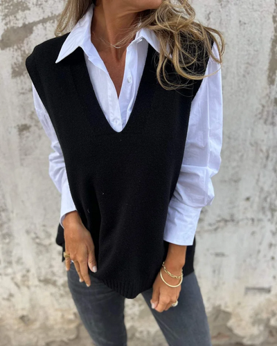 Eastwood and Bloom™ | Nusa – Knit Sweater Vest