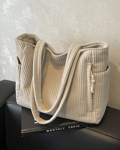 Eastwood and Bloom™ | Tilda – Ribbed Tote Bag
