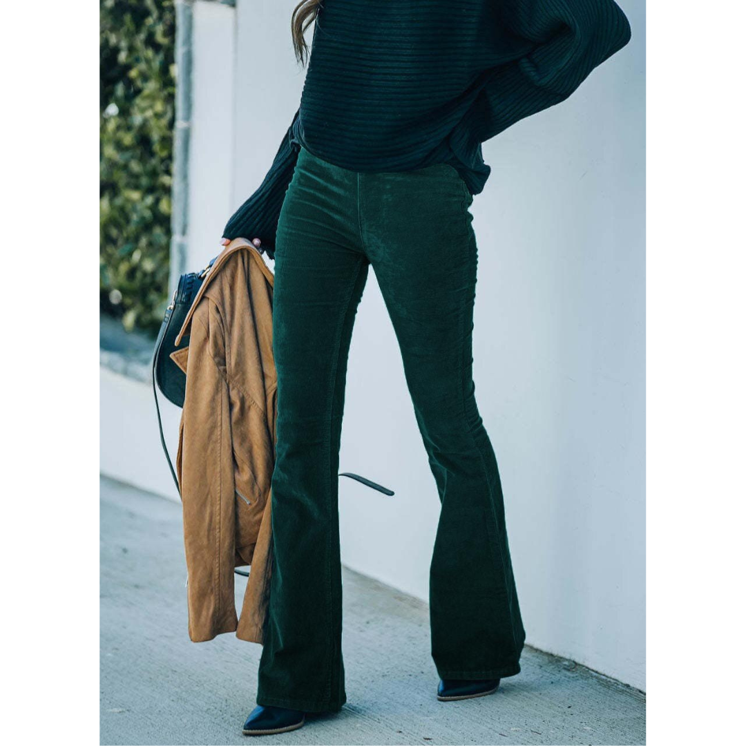 Eastwood and Bloom™ | Sylvette – Tailored Corduroy Pants