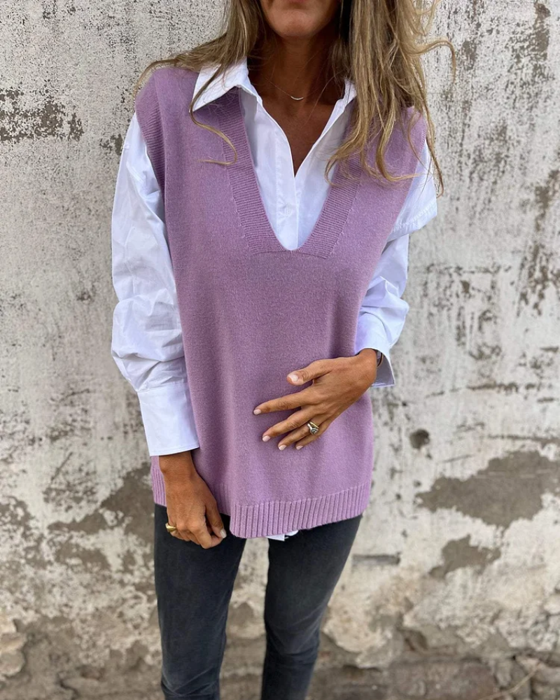 Eastwood and Bloom™ | Nusa – Knit Sweater Vest
