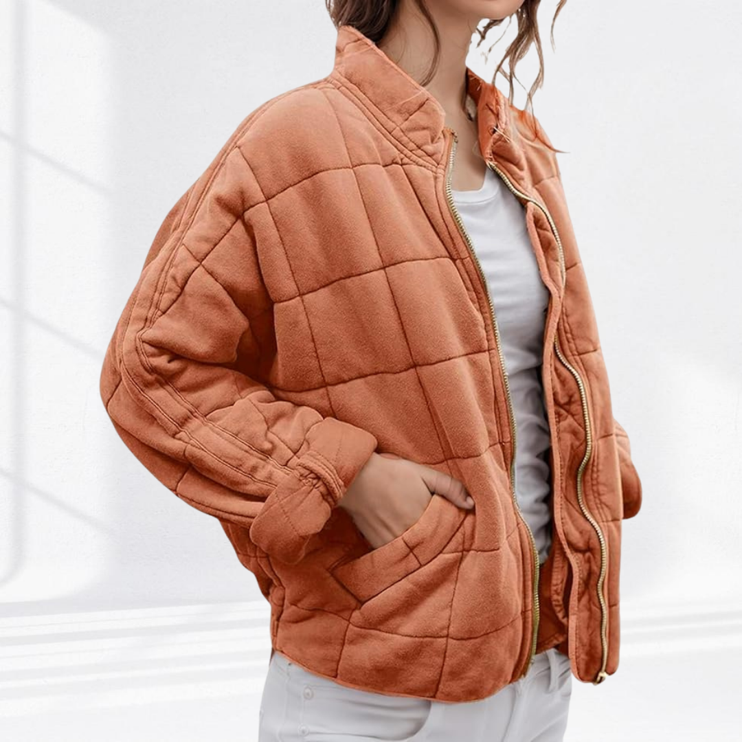 Eastwood and Bloom™ | Clarisse – Quilted Comfort Jacket