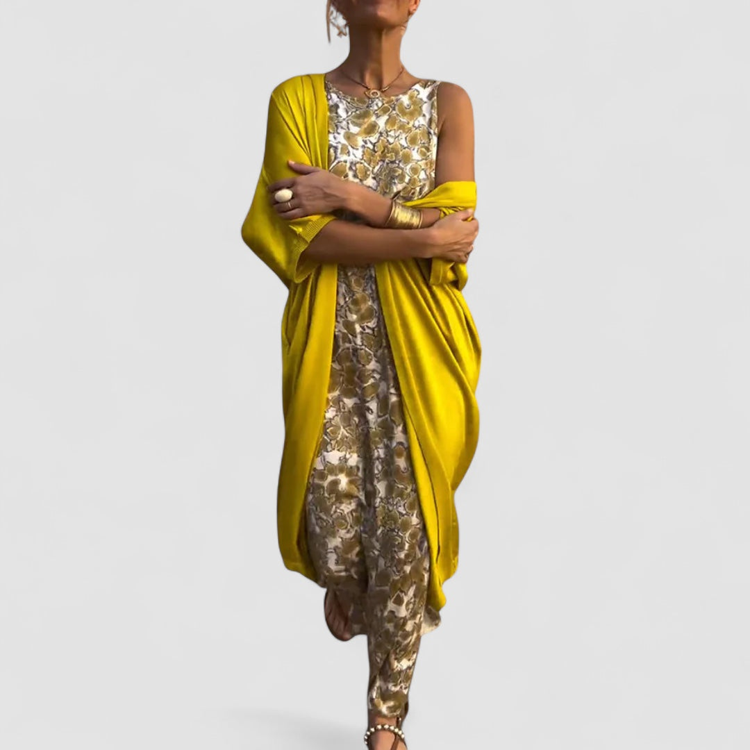 Eastwood and Bloom™ | Melanie - Elegant dress with vest