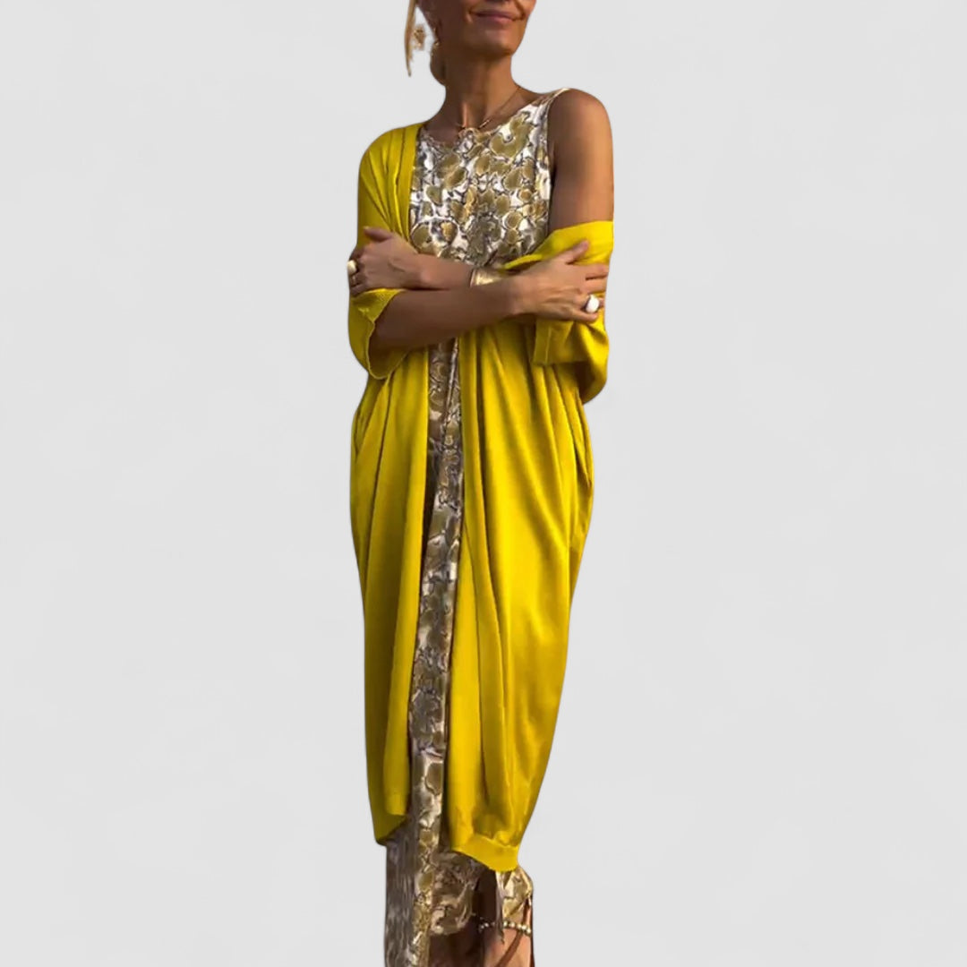 Eastwood and Bloom™ | Melanie - Elegant dress with vest