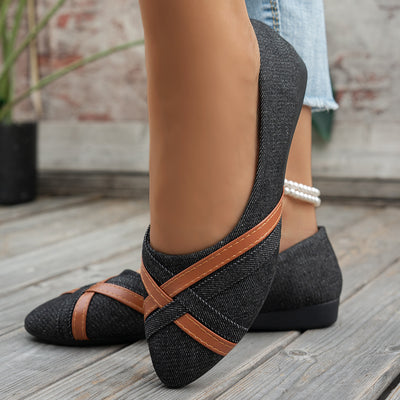 Eastwood and Bloom™ | Aria – Elegant Slip-On Flats