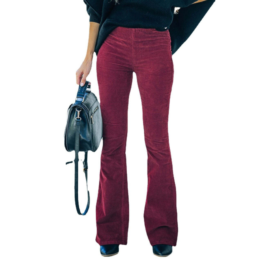 Eastwood and Bloom™ | Sylvette – Tailored Corduroy Pants