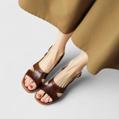 Eastwood and Bloom™ | Eleonora – Classic Leather Sandals