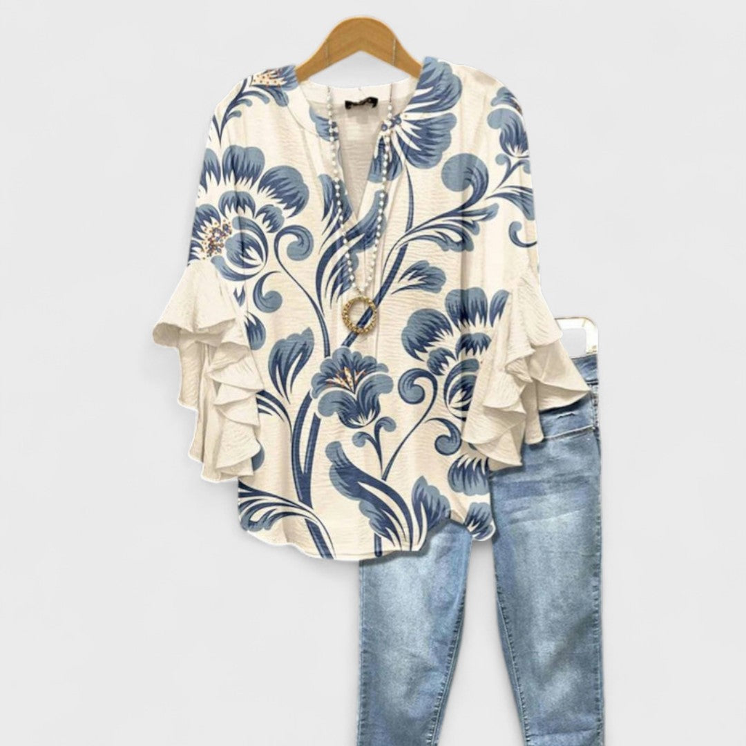 Eastwood and Bloom™ | Ashby – Flowing Statement Blouse