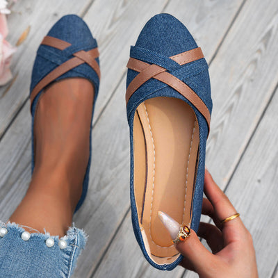 Eastwood and Bloom™ | Aria – Elegant Slip-On Flats