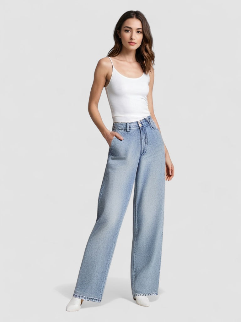 Eastwood and Bloom™ | Jean Patchwork Destroyed