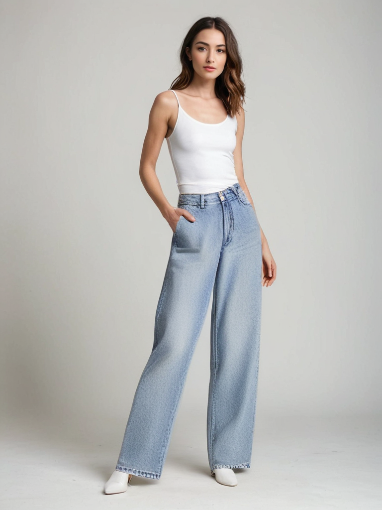 Eastwood and Bloom™ | Jean Patchwork Destroyed
