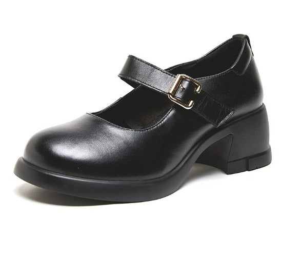 Eastwood and Bloom™ | Agnes Leather Mary Janes