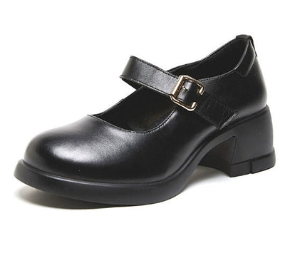 Eastwood and Bloom™ | Agnes Leather Mary Janes