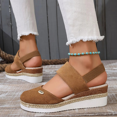 Eastwood and Bloom™ | Antonia - Orthopedic Sandals with Platform, Breathable and Relaxed