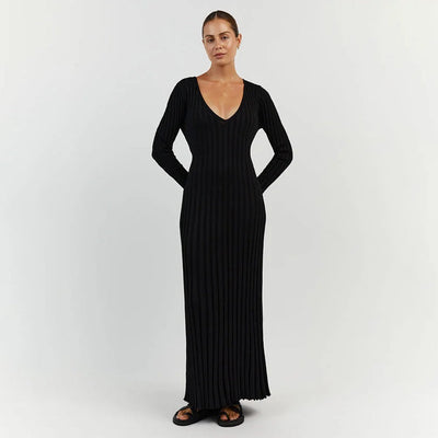 Eastwood and Bloom™ | Maxi Dress in Knitted Quality