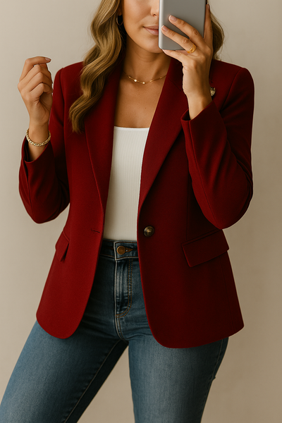 Eastwood and Bloom™ | Sable – Tailored Everyday Blazer