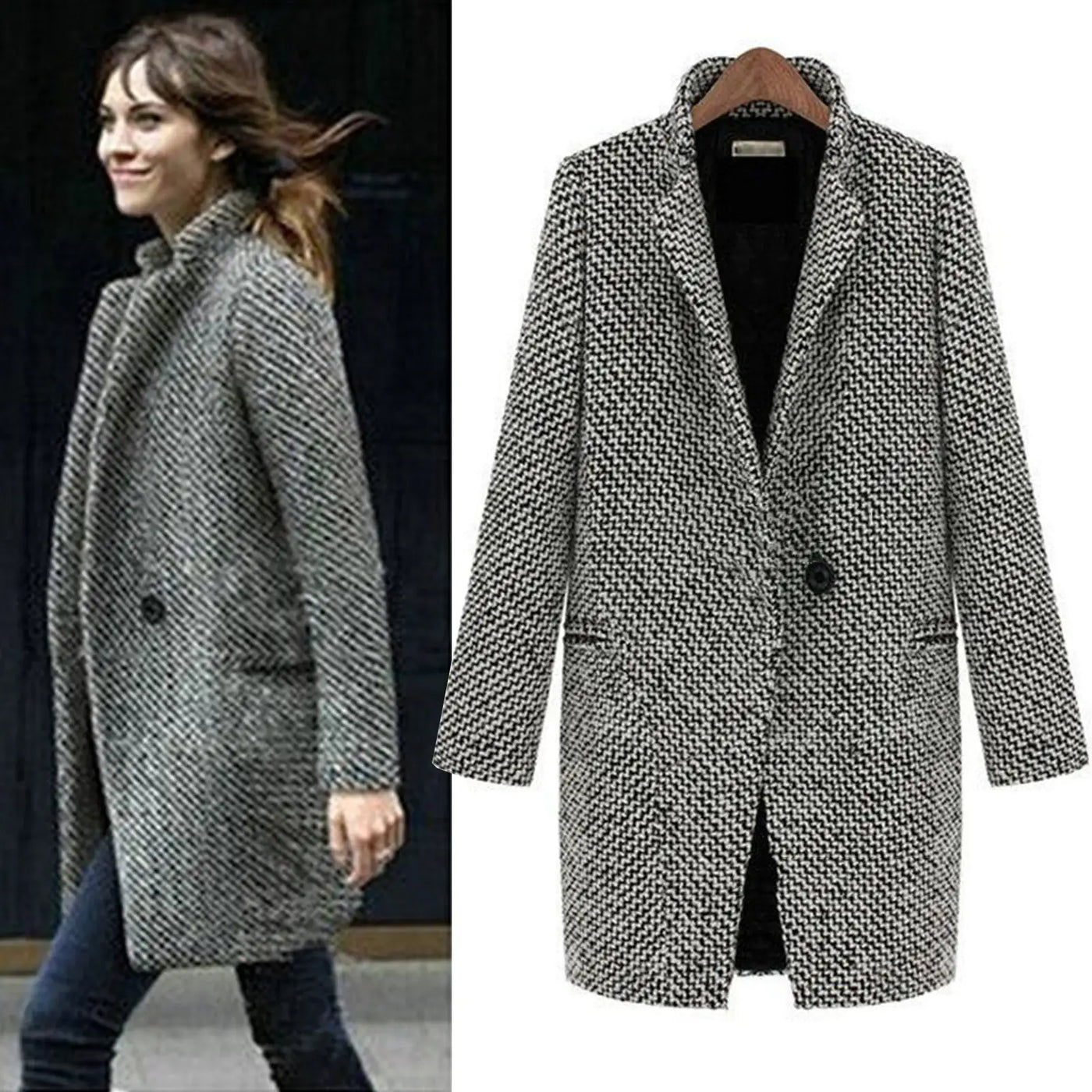 Eastwood and Bloom™ | Ursula – Tailored Longline Coat