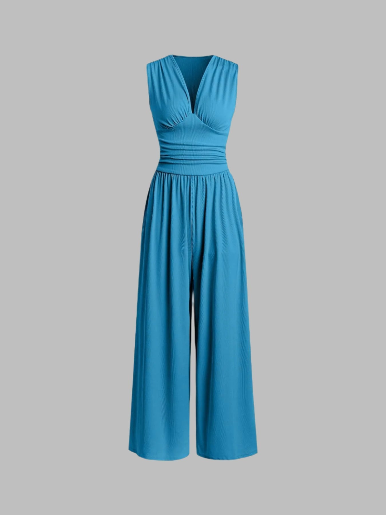 Eastwood and Bloom™ | Charlene – Chic Sleeveless Wide-Leg Jumpsuit