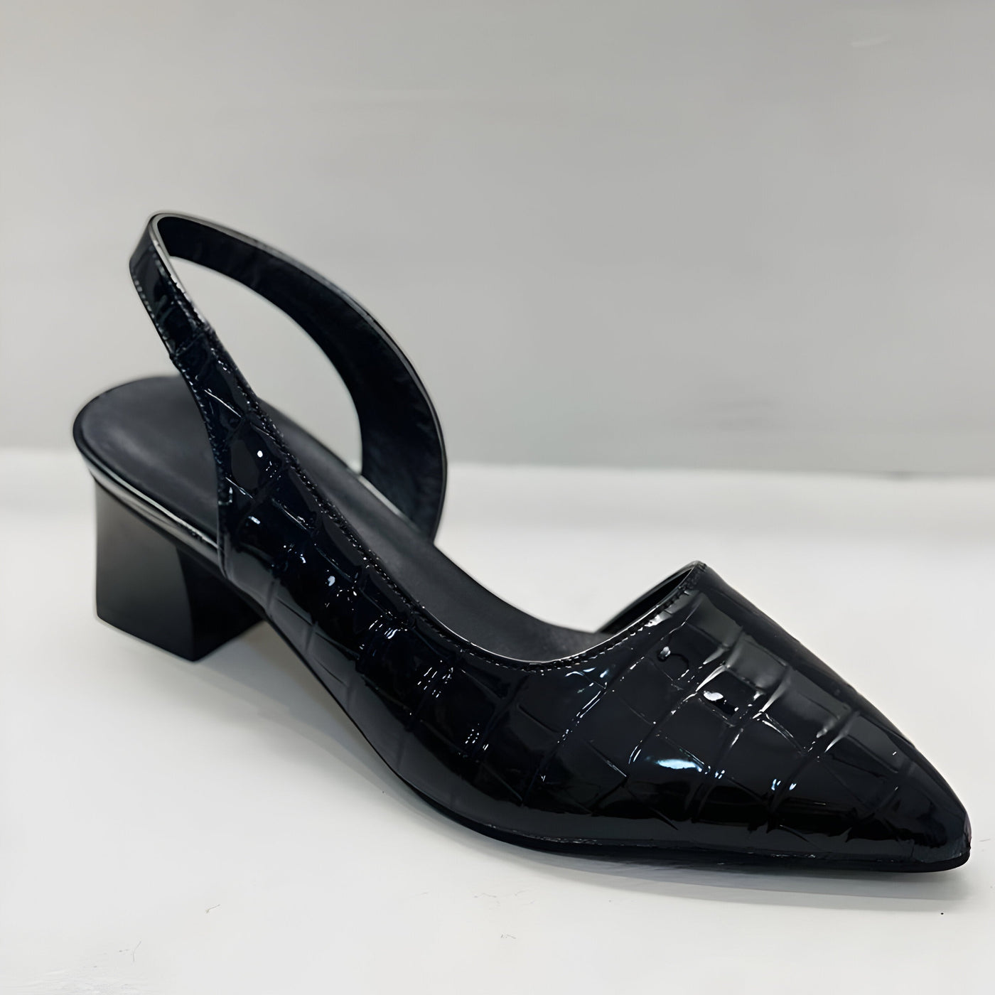 Eastwood and Bloom™ | Elvira - Chic Slingback Shoe with Low Heel