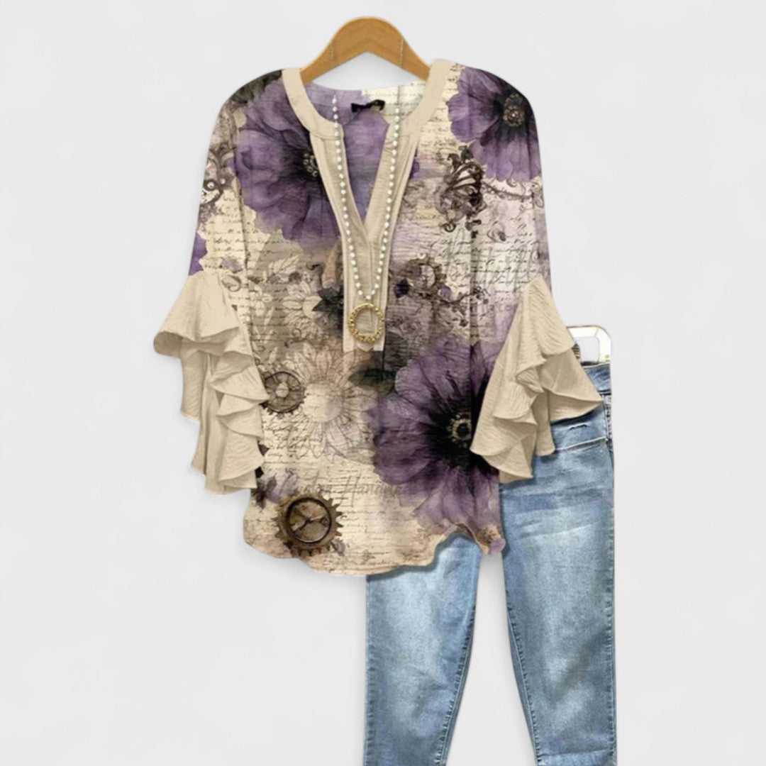 Eastwood and Bloom™ | Ashby – Flowing Statement Blouse