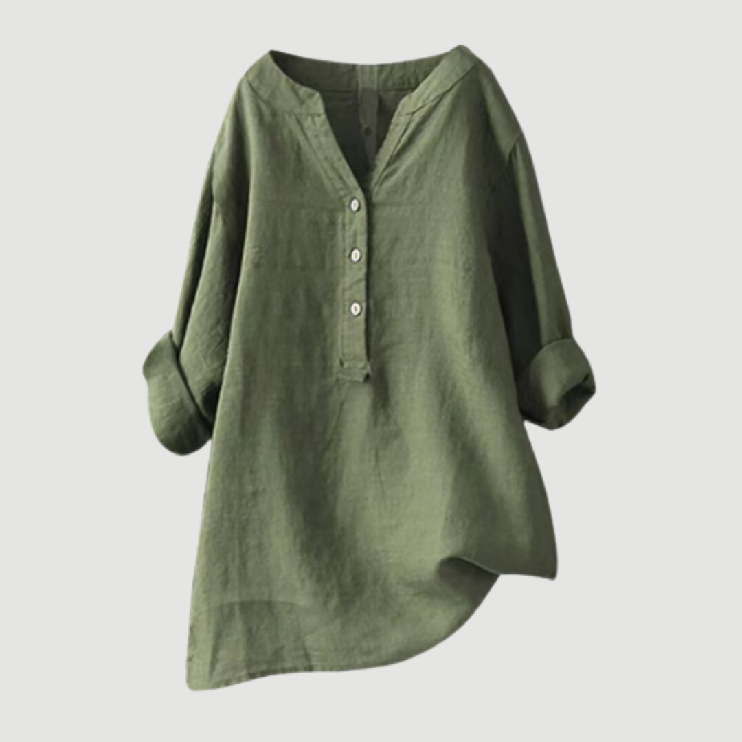 Eastwood and Bloom™ | Freja - Airy and Comfortable Button-Up Shirt