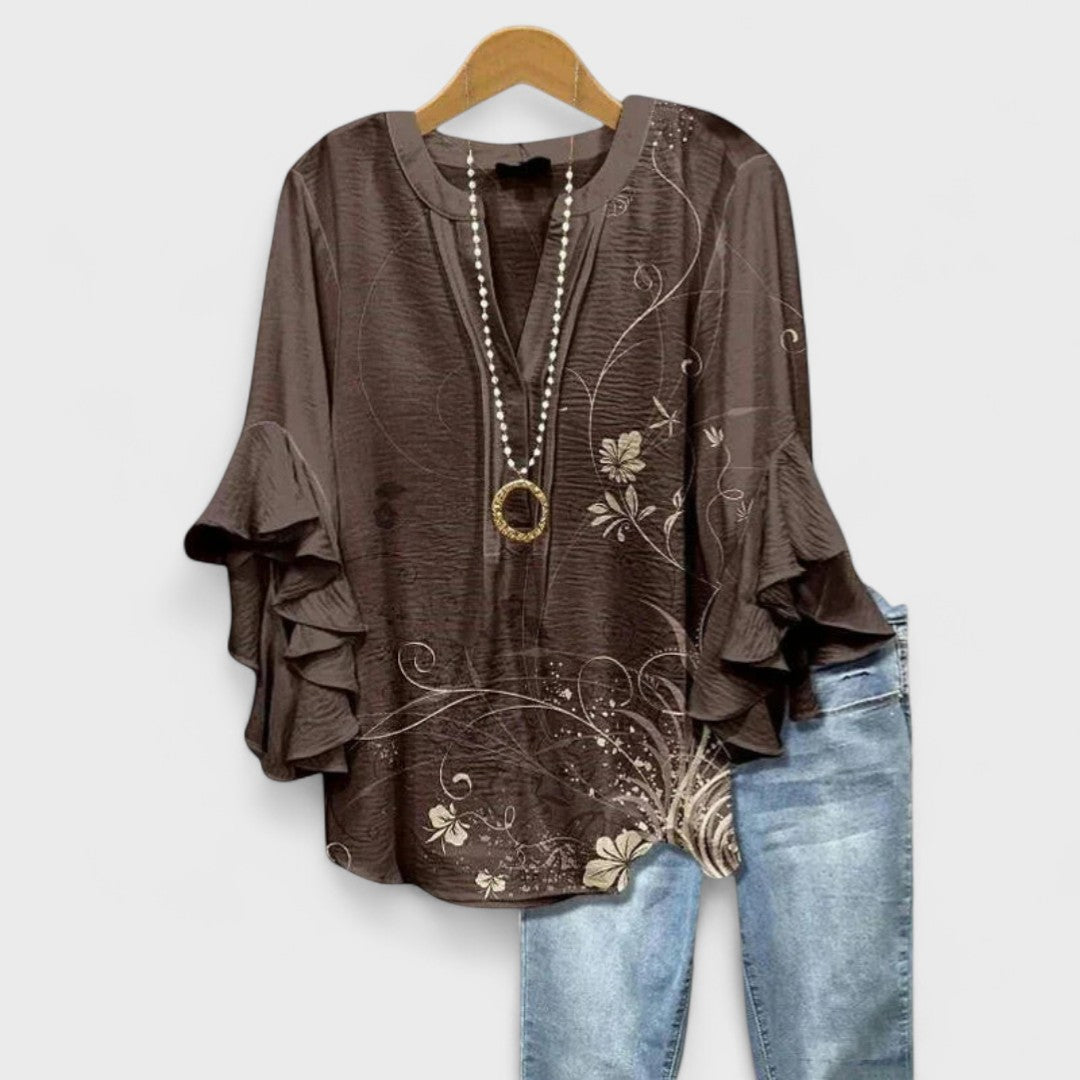 Eastwood and Bloom™ | Ashby – Flowing Statement Blouse