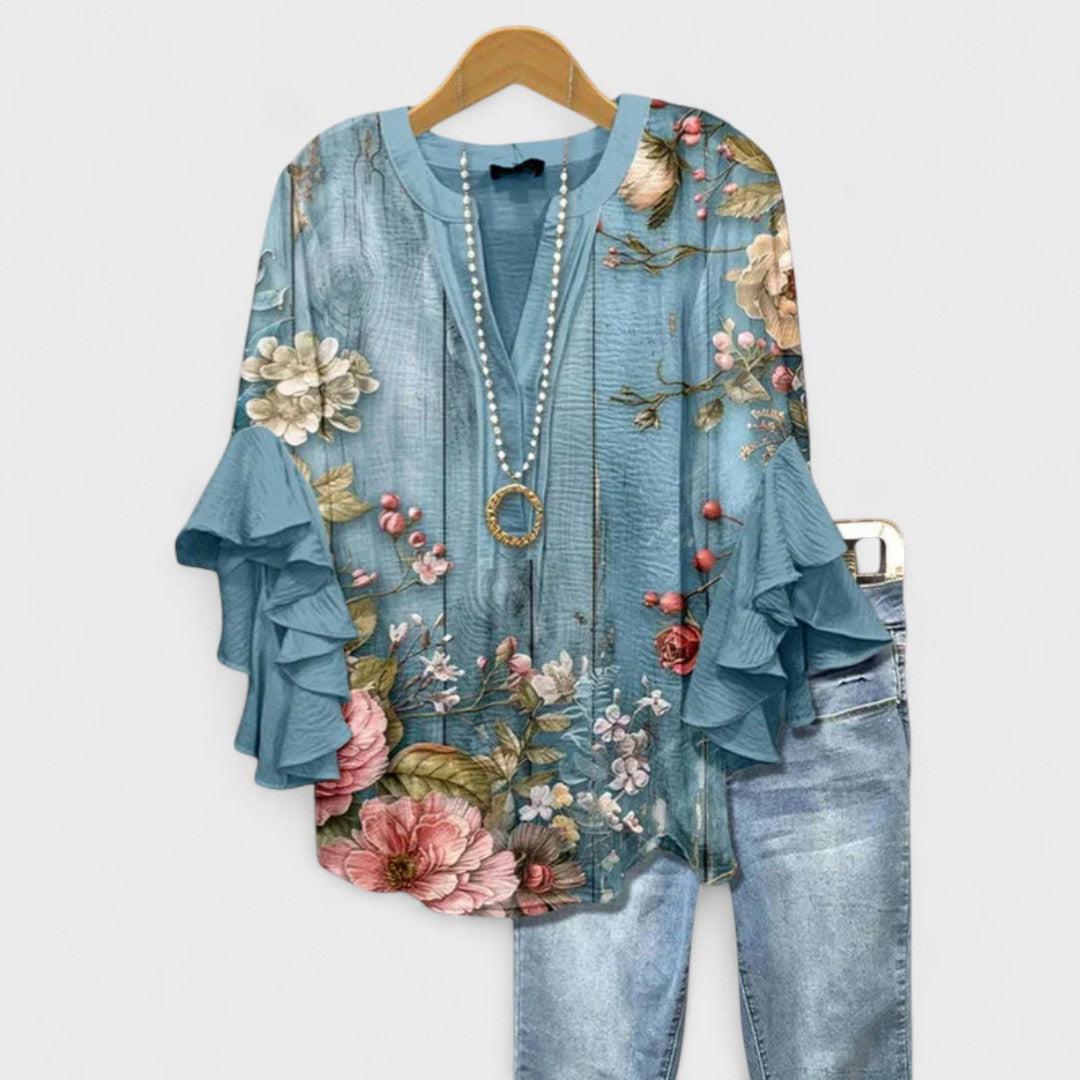 Eastwood and Bloom™ | Ashby – Flowing Statement Blouse
