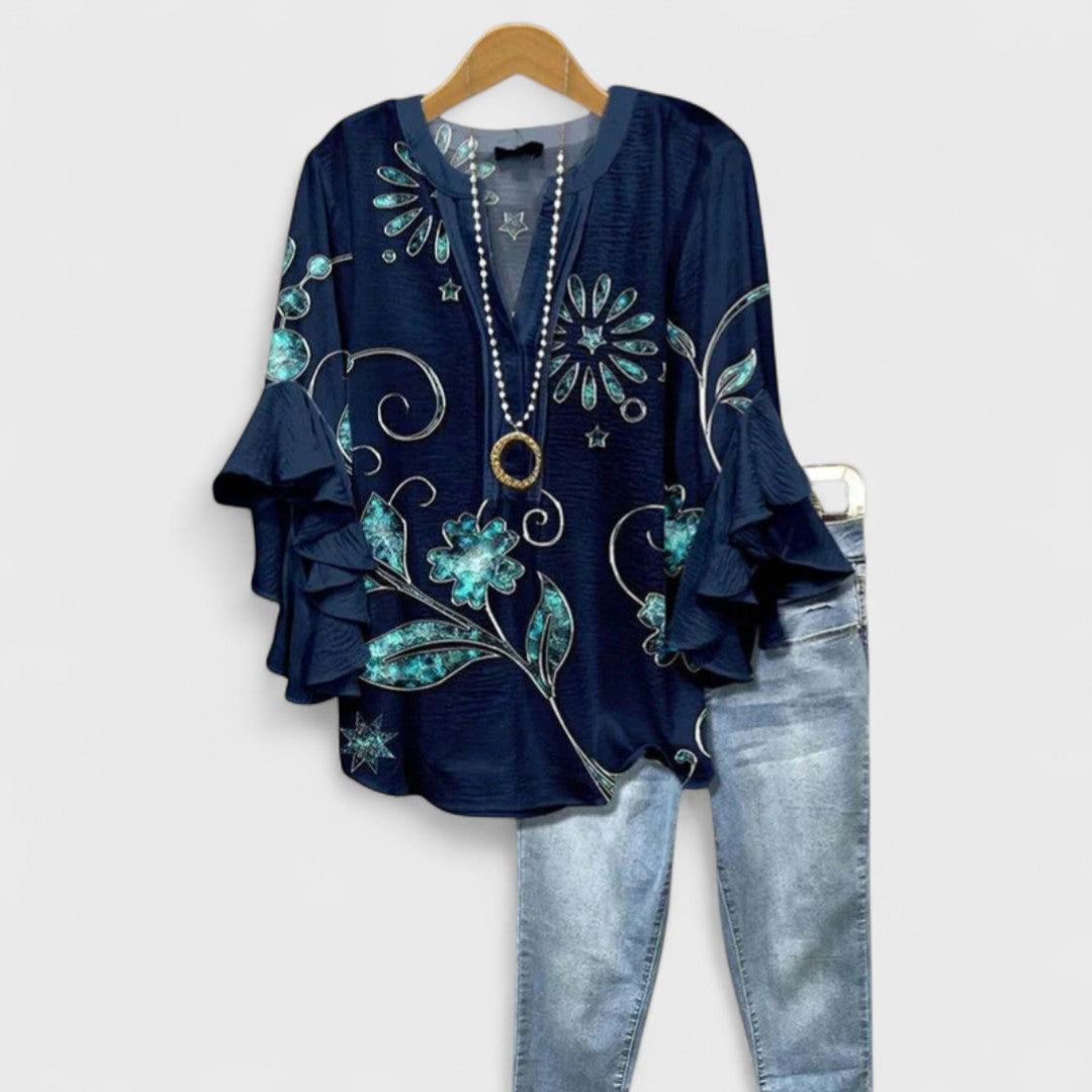 Eastwood and Bloom™ | Ashby – Flowing Statement Blouse