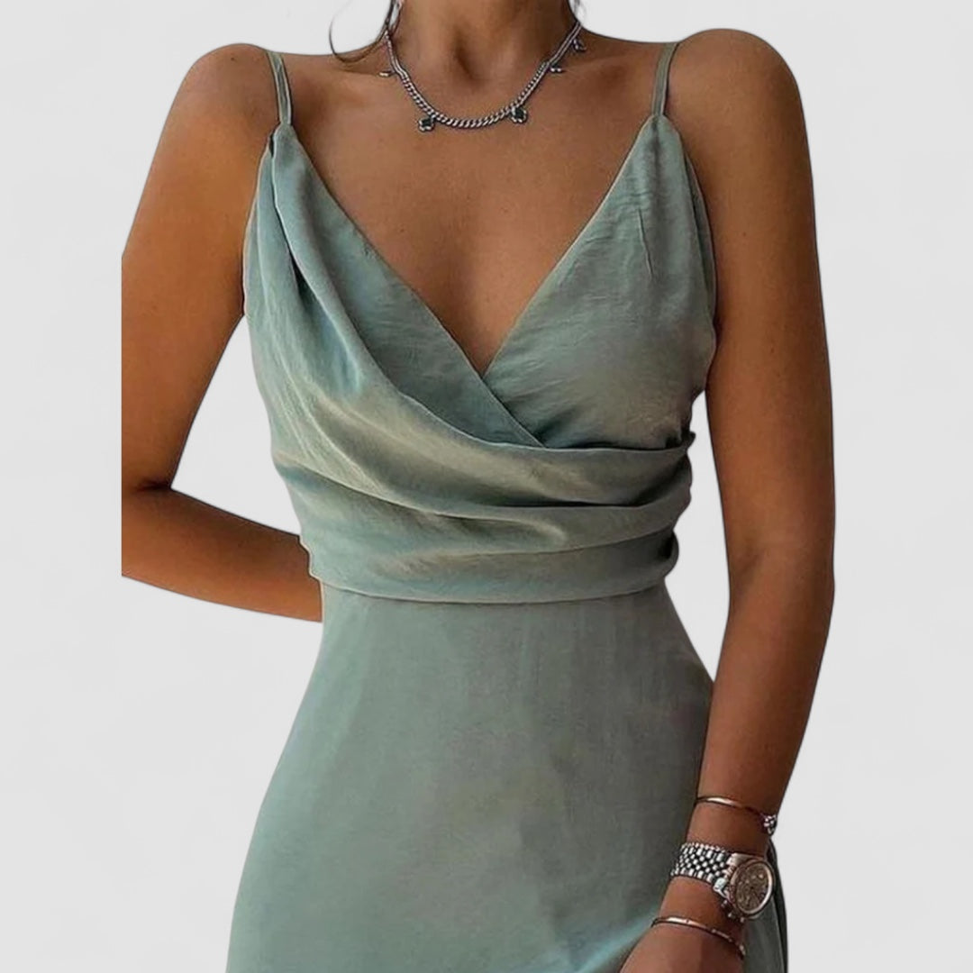 Eastwood and Bloom™ | Aneta - Satin Dress