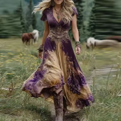 Eastwood and Bloom™ | Morwenna – Flowing Garden Dress