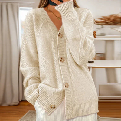 Eastwood and Bloom™ | Éloise – Cable-Knit Cardigan