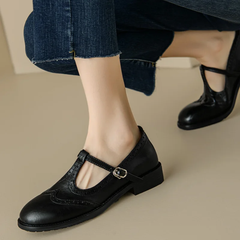 Eastwood and Bloom™ | Elegant T-Strap Mary Janes