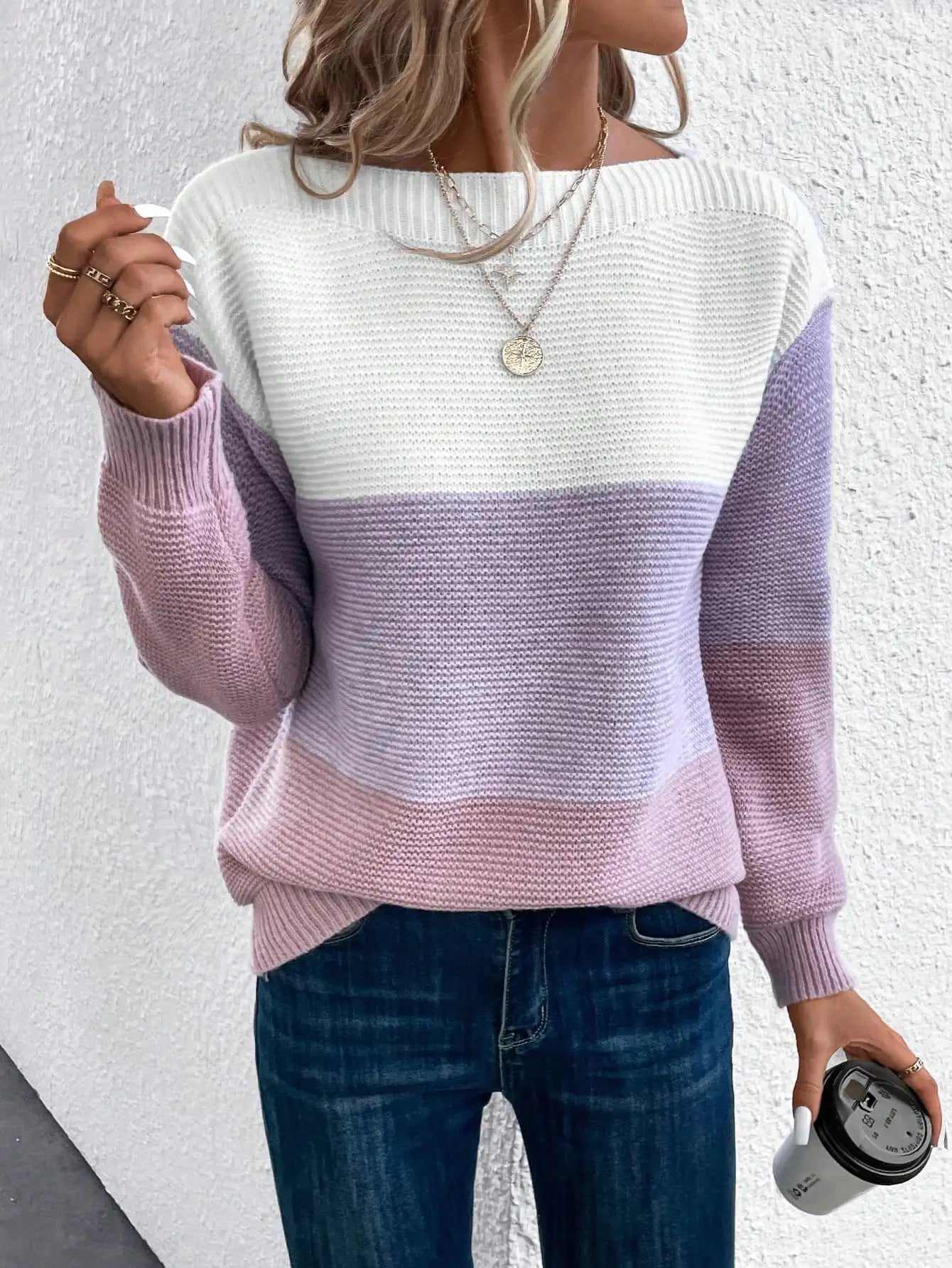 Eastwood and Bloom™ | Quinnell – Relaxed Knit Sweater