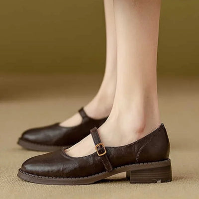 Eastwood and Bloom™ | Classic Comfort Mary Janes Made Of Leather