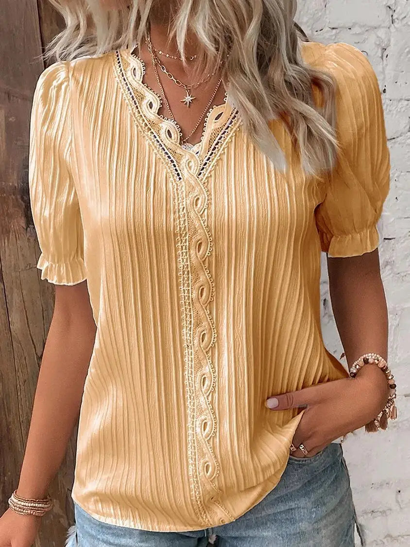 Eastwood and Bloom™ | Mira – Feminine top with lace details
