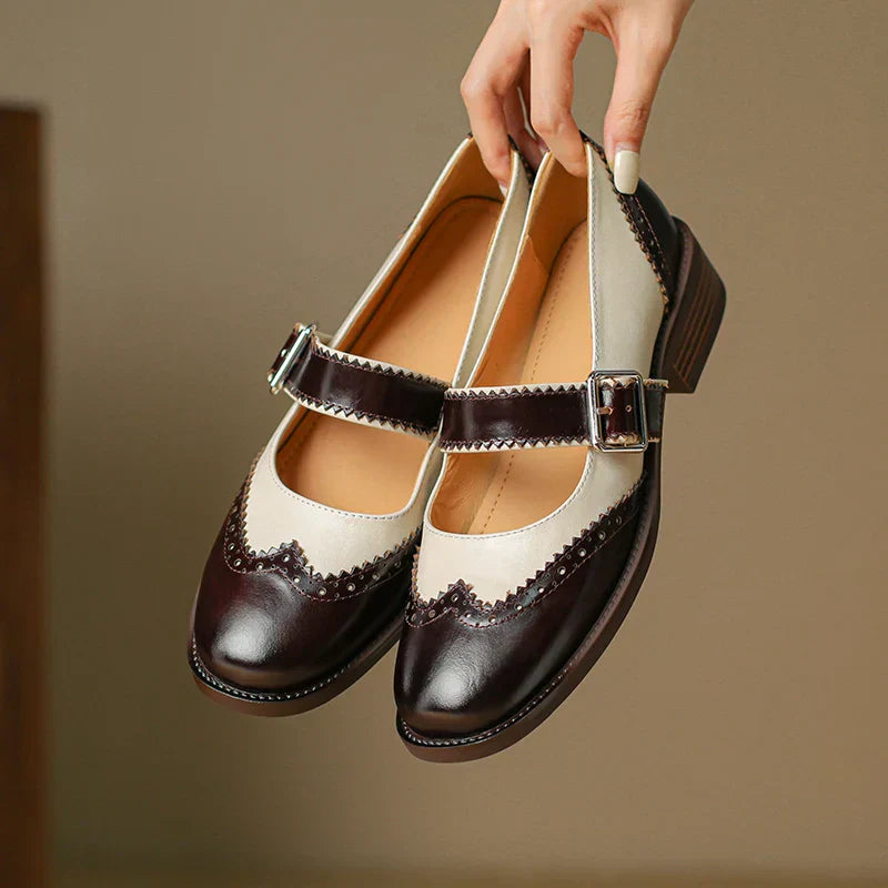 Eastwood and Bloom™ | Miana Leather Mary Janes