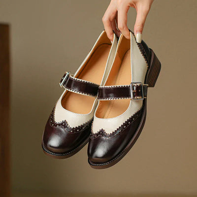 Eastwood and Bloom™ | Miana Leather Mary Janes