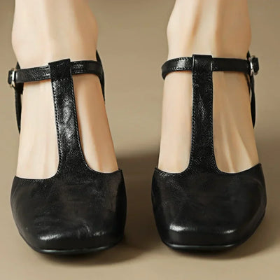 Eastwood and Bloom™ | Beatrica Leather Mary Janes
