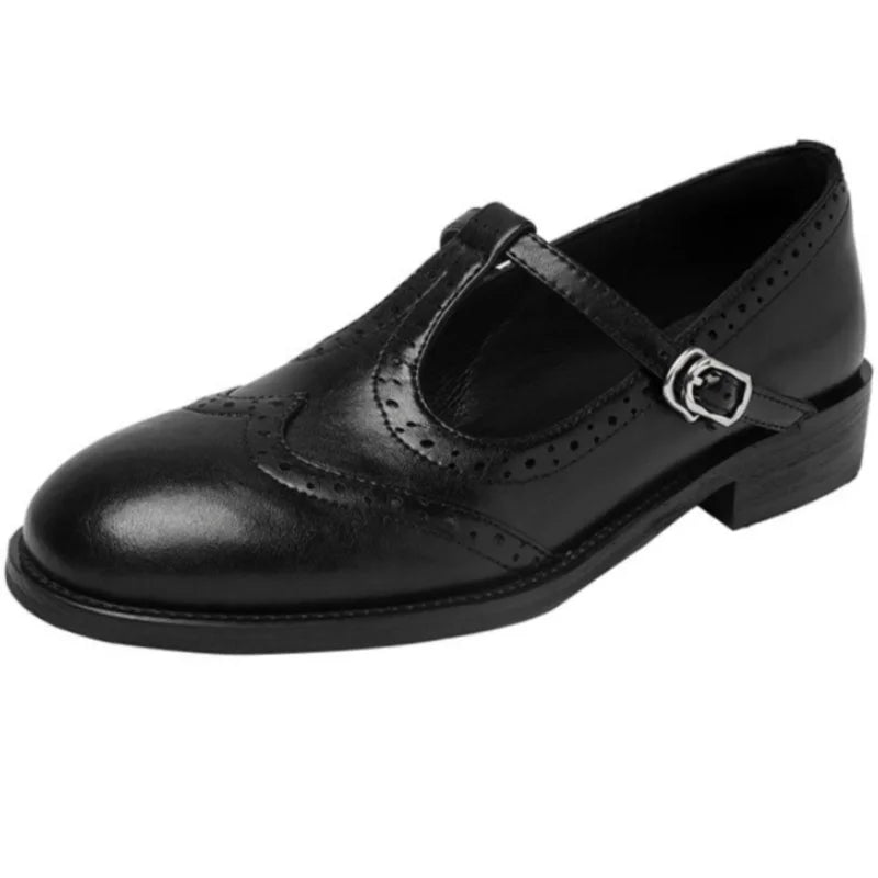 Eastwood and Bloom™ | Elegant T-Strap Mary Janes