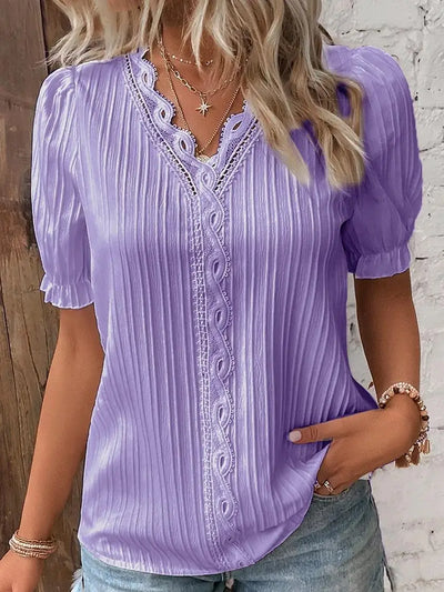 Eastwood and Bloom™ | Mira – Feminine top with lace details