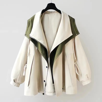 Eastwood and Bloom™ | Galatea – Relaxed Draped-Collar Jacket
