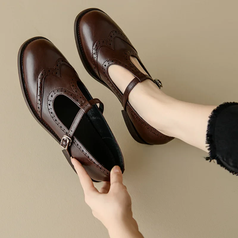Eastwood and Bloom™ | Elegant T-Strap Mary Janes