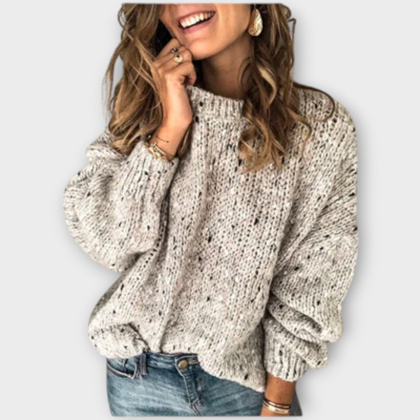 Eastwood and Bloom™ | Agatha – Relaxed Knit Sweater