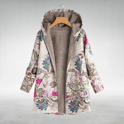 Eastwood and Bloom™ | Fleural Floral Fleece Jacket