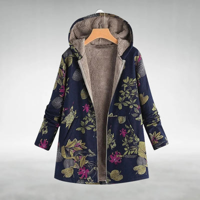 Eastwood and Bloom™ | Fleural Floral Fleece Jacket
