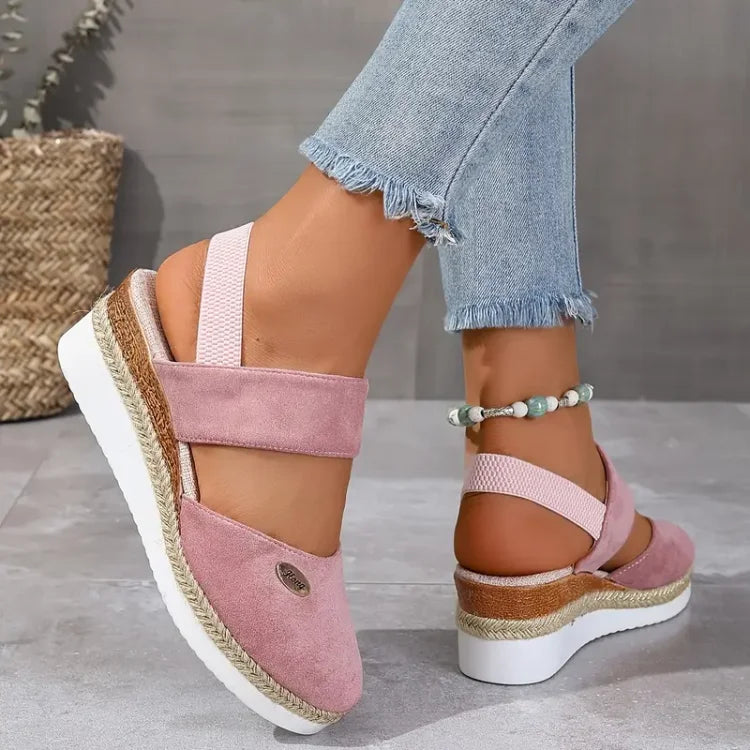 Eastwood and Bloom™ | Antonia - Orthopedic Sandals with Platform, Breathable and Relaxed
