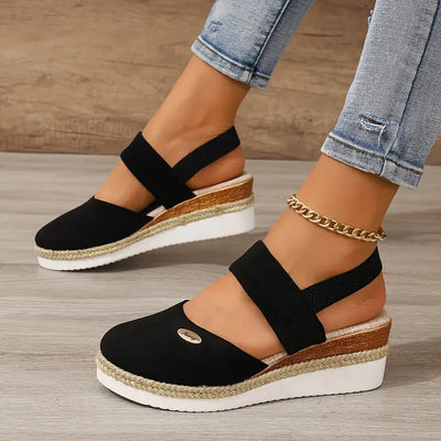 Eastwood and Bloom™ | Antonia - Orthopedic Sandals with Platform, Breathable and Relaxed